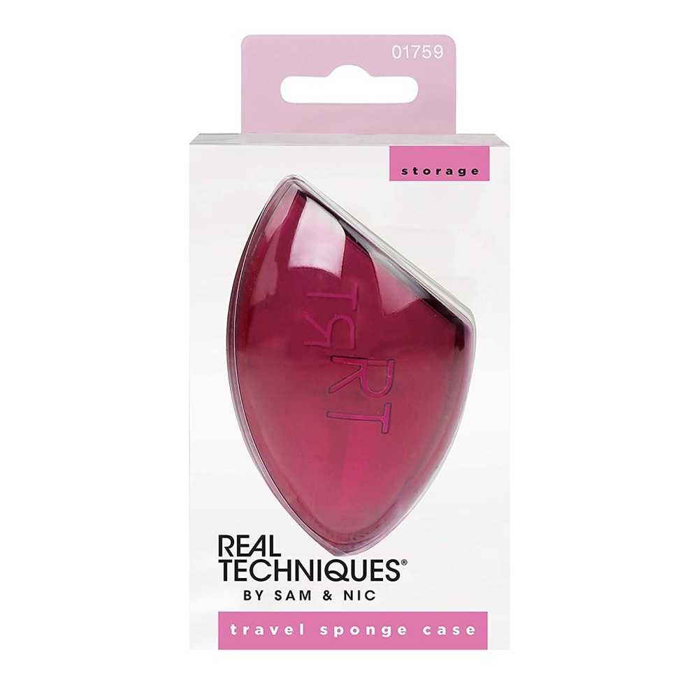 NEW! Real Techniques Travel Case + Beauty Sponge